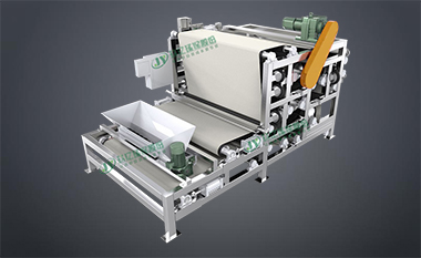 双网对辊压榨脱水机